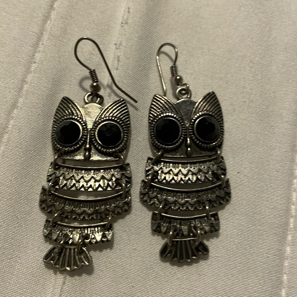 Owl earrings